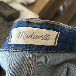 Madewell Classic Blue Straight Leg Jeans